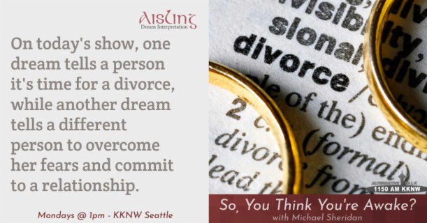 How a dream tells you to divorce