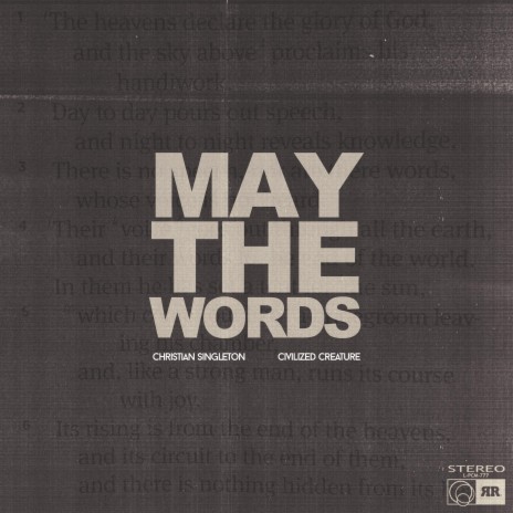 May The Words ft. Christian Singleton | Boomplay Music