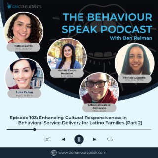 Episode 103:Enhancing Cultural Responsiveness in Behavioral Service Delivery for Latino Families (Part 2)