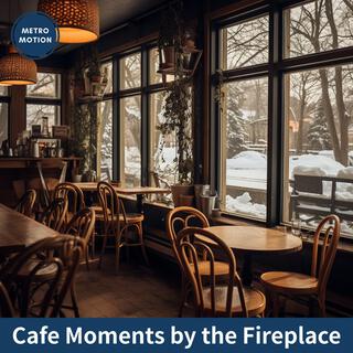 Cafe Moments by the Fireplace