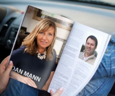 Fairway Mortgage’s Dan Mann with Sharon McNamara