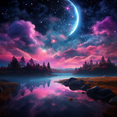 Celestial Pink Sky, Magical Night10 ft. Canciones Infantiles Para Niños & Musica Relajante Dormir | Boomplay Music