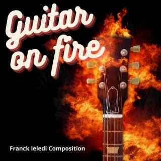 Guitar on fire