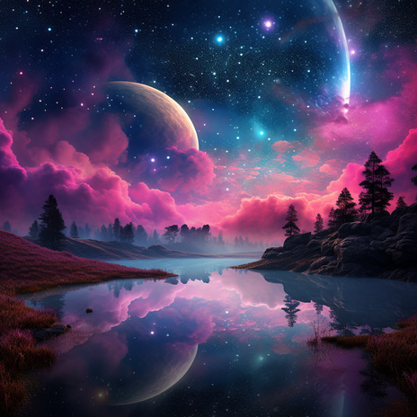 Celestial Pink Sky, Magical Night3 ft. Canciones Infantiles Para Niños & Musica Relajante Dormir