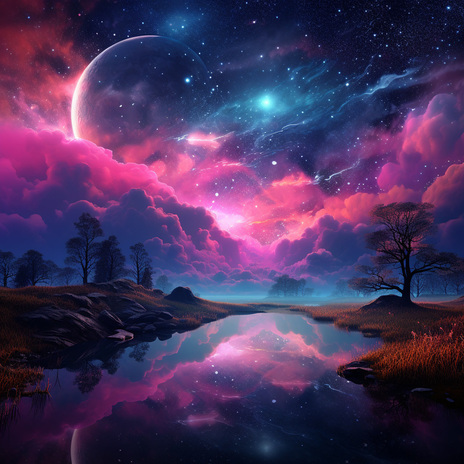 Celestial Pink Sky, Magical Night12 ft. Canciones Infantiles Para Niños & Musica Relajante Dormir