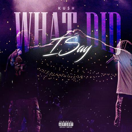 What Did I Say | Boomplay Music