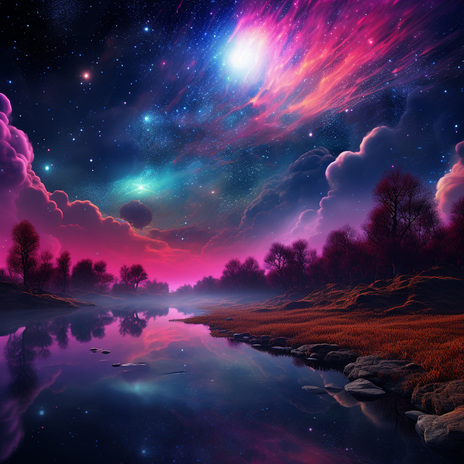 Celestial Pink Sky, Magical Night2 ft. Canciones Infantiles Para Niños & Musica Relajante Dormir | Boomplay Music