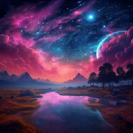 Celestial Pink Sky, Magical Night11 | Boomplay Music