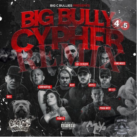 BULLY CYPHER Vol 4.5 (REMIX) ft. MLNY, Prada West, Kvng Moses, Pooky G & Kryple | Boomplay Music