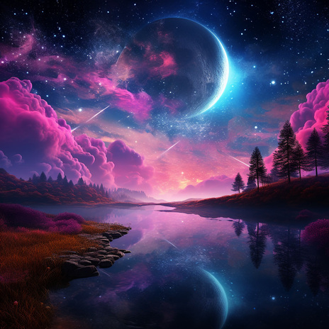 Celestial Pink Sky, Magical Night4 ft. Canciones Infantiles Para Niños & Musica Relajante Dormir