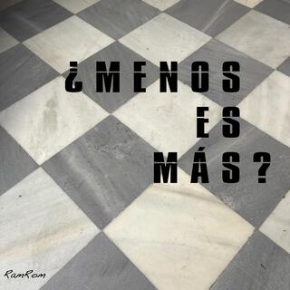 ¿Menos es más?