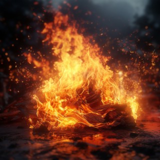 Tranquil Fire Sounds: Gentle Melodies for Relaxation