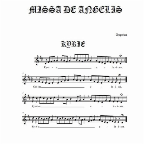 MISSA DE ANGELIS (Gragorian) | Boomplay Music