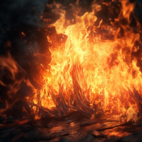 Fire's Calming Energy in Yoga ft. Prime Flames & Krishna's Flute