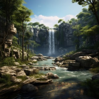 Mystical Waterfall: Ambient Melodies for Tranquil Moments
