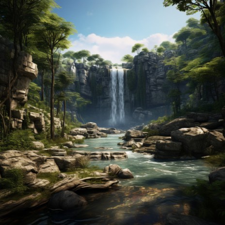 Waterfall's Enchanted Echo ft. Relaxing Mode & Aestetica