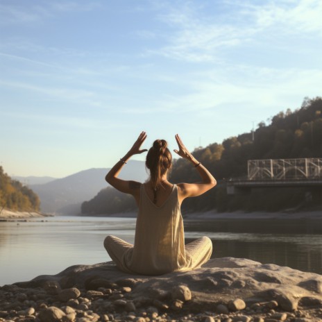 Peaceful River Yoga Melody ft. Moods & Water sounds & Music from the Firmament