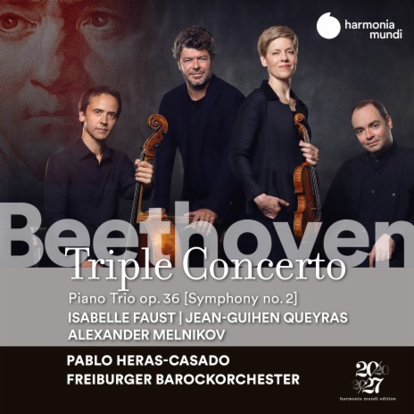 Triple Concerto in C Major, Op. 56: I. Allegro ft. Jean-Guihen Queyras, Alexander Melnikov, Pablo Heras-Casado & Freiburger Barockorchester | Boomplay Music