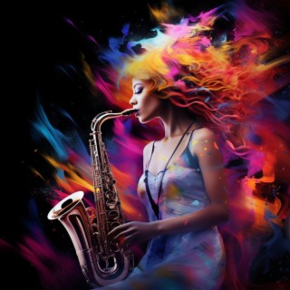Lively Beats: Jazz Music Collage