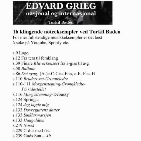 Grieg-Baden Musikkeksempler
