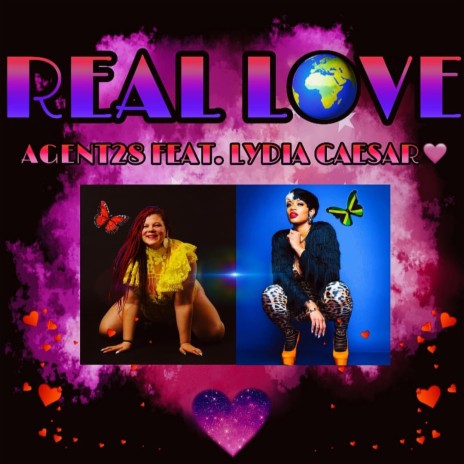 REAL LOVE ft. Lydia Caesar | Boomplay Music