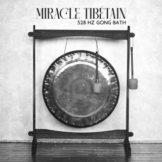 Miracle tibétain: 528 Hz Gong Bath Musique de méditation de guérison tibétaine, Bain sonore pour la relaxation et la réduction du stress