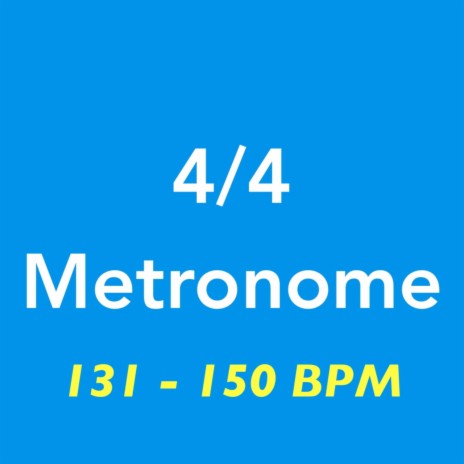 147 BPM Metronome | 4/4 | Boomplay Music