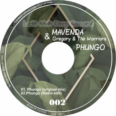 Phungo (original mix) ft. Gregory and the Warriors