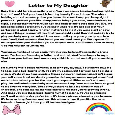 Letter to My Daughter | Boomplay Music