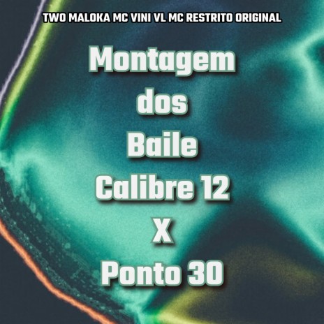 Montagem dos Baile, Calibre 12 X Ponto 30 ft. MC Vini VL & MC RESTRITO ORIGINAL | Boomplay Music