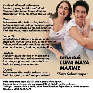 Kita Selamanya (Teruntuk Luna Maya Maxime)