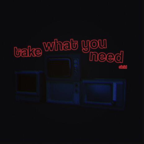 Take What You Need | Boomplay Music