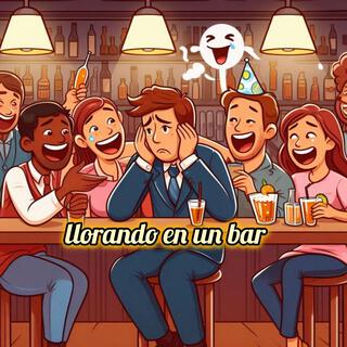 Llorando en un bar