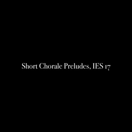 Short Chorale Preludes, IES 17: 1. Du, O schönes Weltgebäude | Boomplay Music