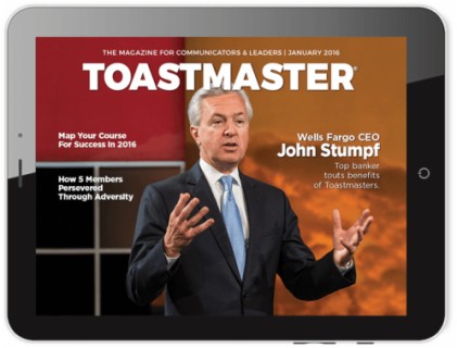 Toastcaster 65 Taking Advantage of Your Toastmaster Magazine