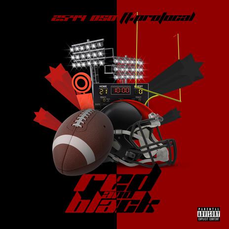 RED AND BLACK ft. Proto_cal | Boomplay Music