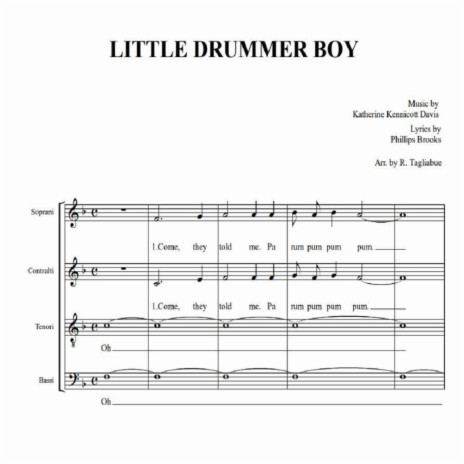 THE LITTLE DRUMMER BOY (Choir and Orchestra)
