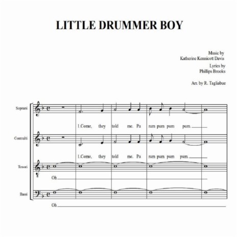 THE LITTLE DRUMMER BOY (Part for Tenor) | Boomplay Music