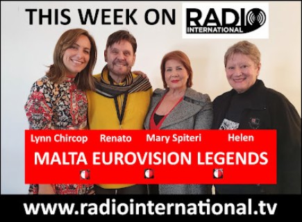 Radio International - The Ultimate Eurovision Experience (2022-08-31): Malta’s Heroes: Mary Spiteri, Renato, Heleen and Lynn Chircop Interview Eurovision 2022, FanVision 2022 and more ...