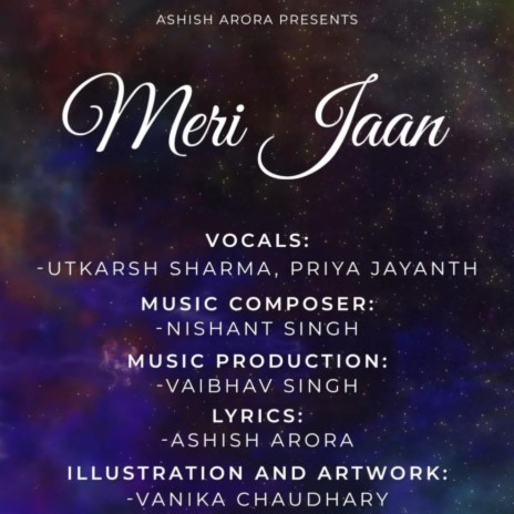 Meri Jaan ft. Utkarsh Sharma & Priya Jayanth | Boomplay Music