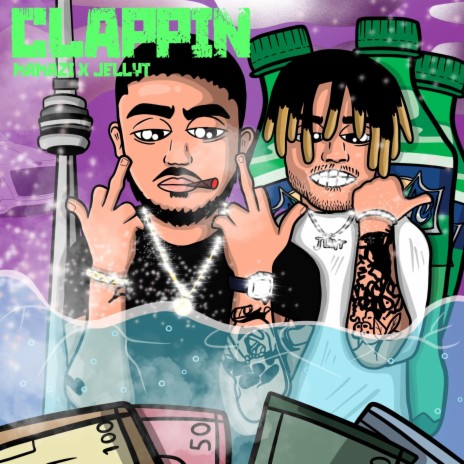 CLAPPIN ft. jellyT | Boomplay Music