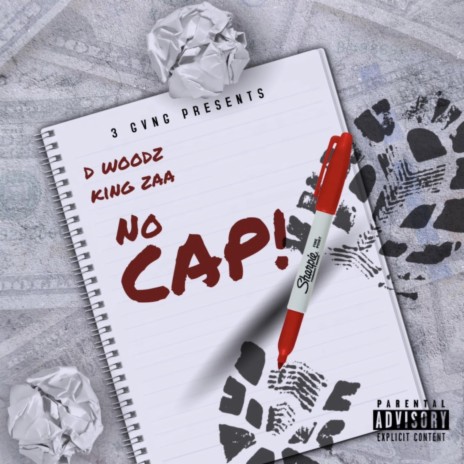 No Cap! ft. King Zaa | Boomplay Music