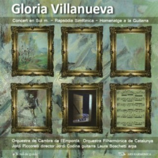 Gloria Villanueva: Concerto in G, Rapsòdia Simfònica, Homenatge a la Guitarra