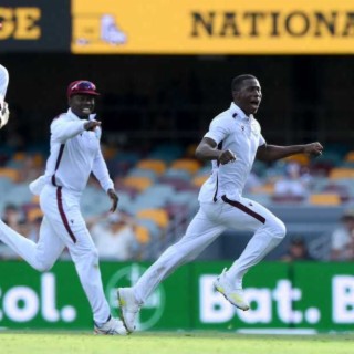 Podcast no. 483 - Rally around the West Indies. A young West Indies side pull off one of the all-time great upsets as they beat Australia at the GABBA against the odds.