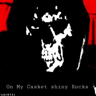 On My Casket shiny rocks