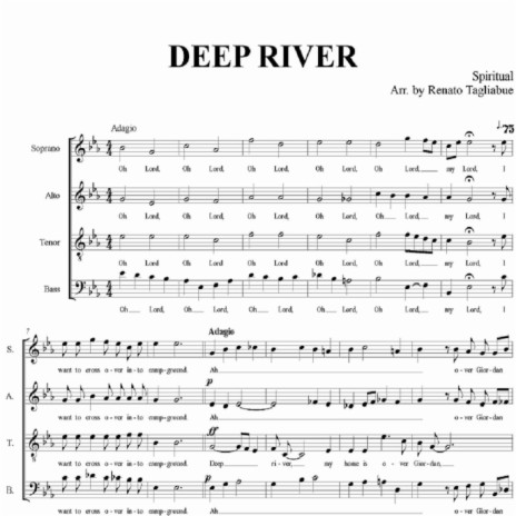 DEEP RIVER, Full Choir and Piano | Boomplay Music