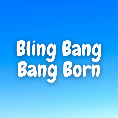 Bling Bang Bang Born (Marimba)