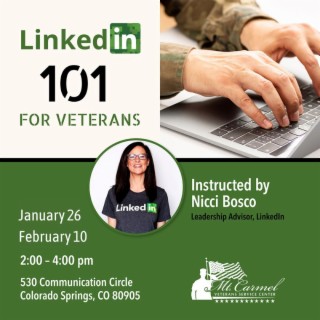 LinkedIn 101 for Veterans with Nicci Bosco