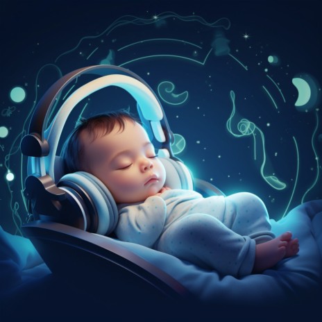 Lullaby Waves in Moonlit Sea ft. Baby Sleeping Playlist & Baby Bedtime Lullaby