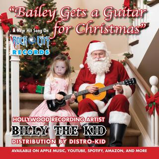 Bailey Gets a Guitar for Christmas